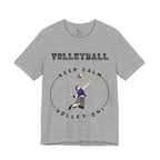 Adult Volleyball Male Graphic T-Shirt
