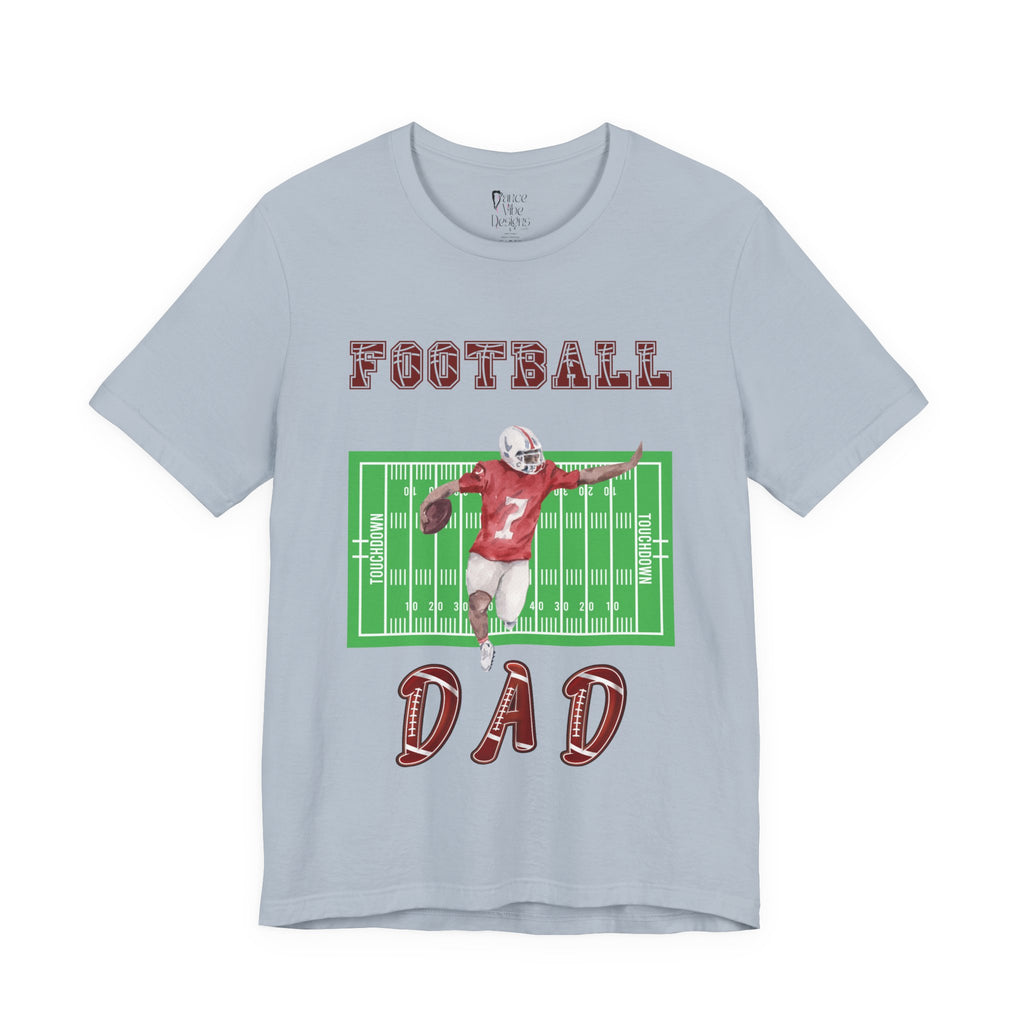 Adult Dad Football Graphic T-Shirt