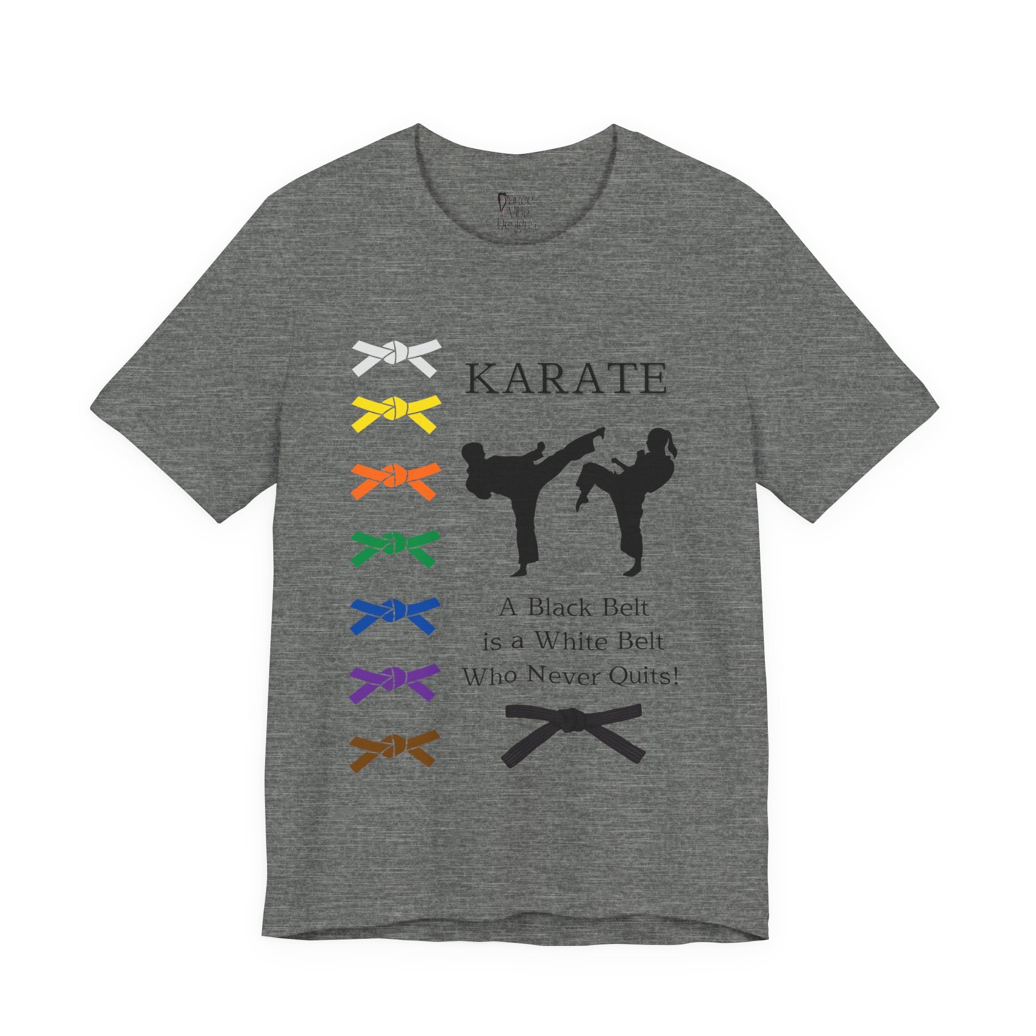 Adult Karate Belts Graphic T-Shirt