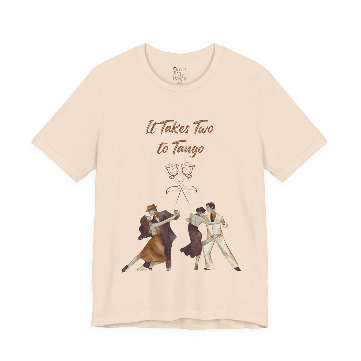 Adult Two to Tango Latin Ballroom Graphic T-Shirt