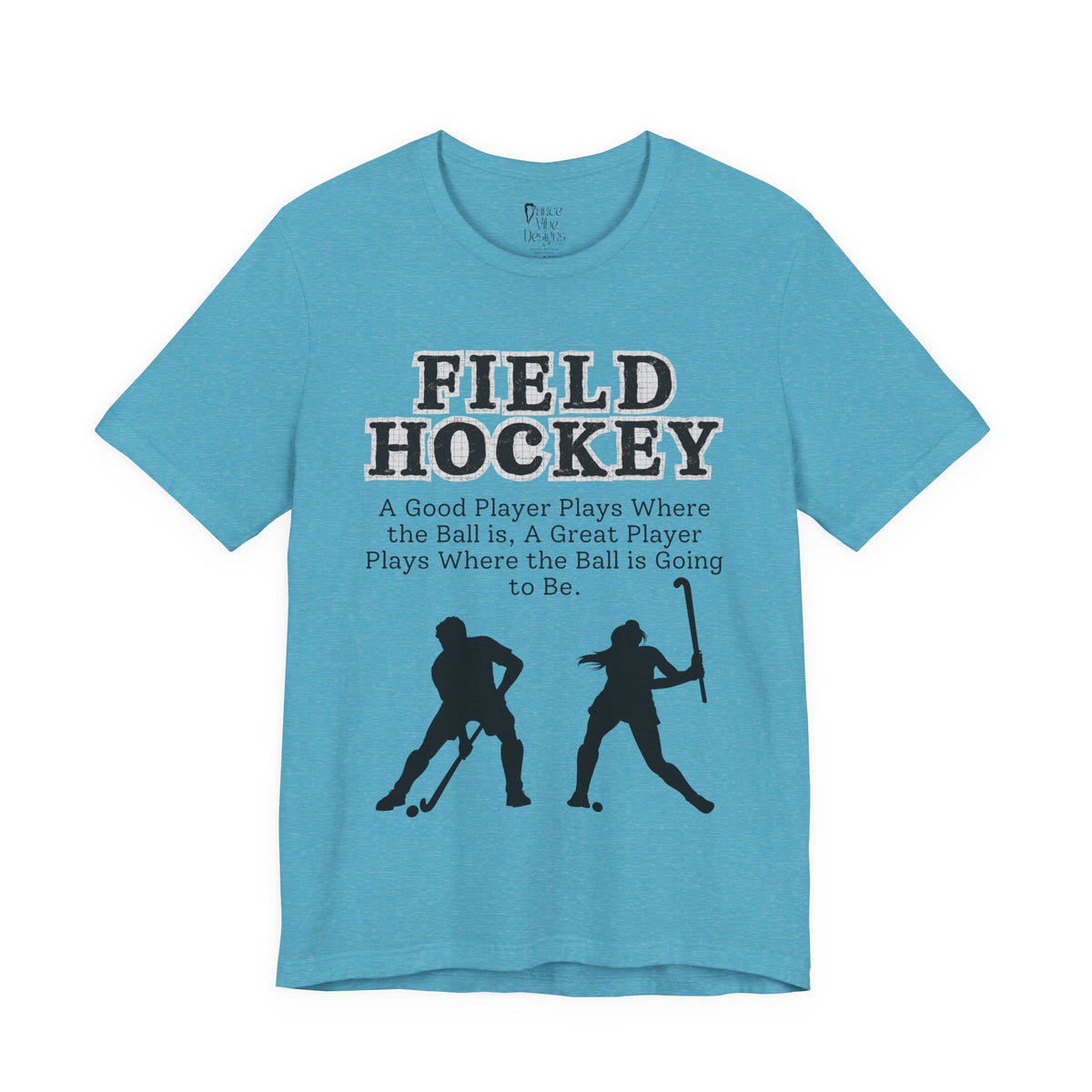 Adult Field Hockey Graphic T-Shirt