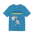 Adult Tennis Game Set Match Graphic T-Shirt