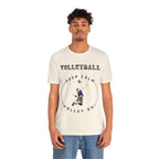 Adult Volleyball Male Graphic T-Shirt
