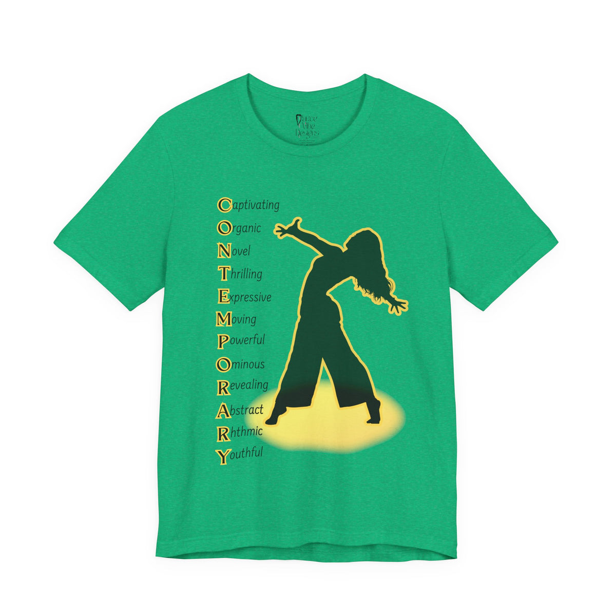Adult Contemporary Modern Dance Spotlight Graphic T-Shirt