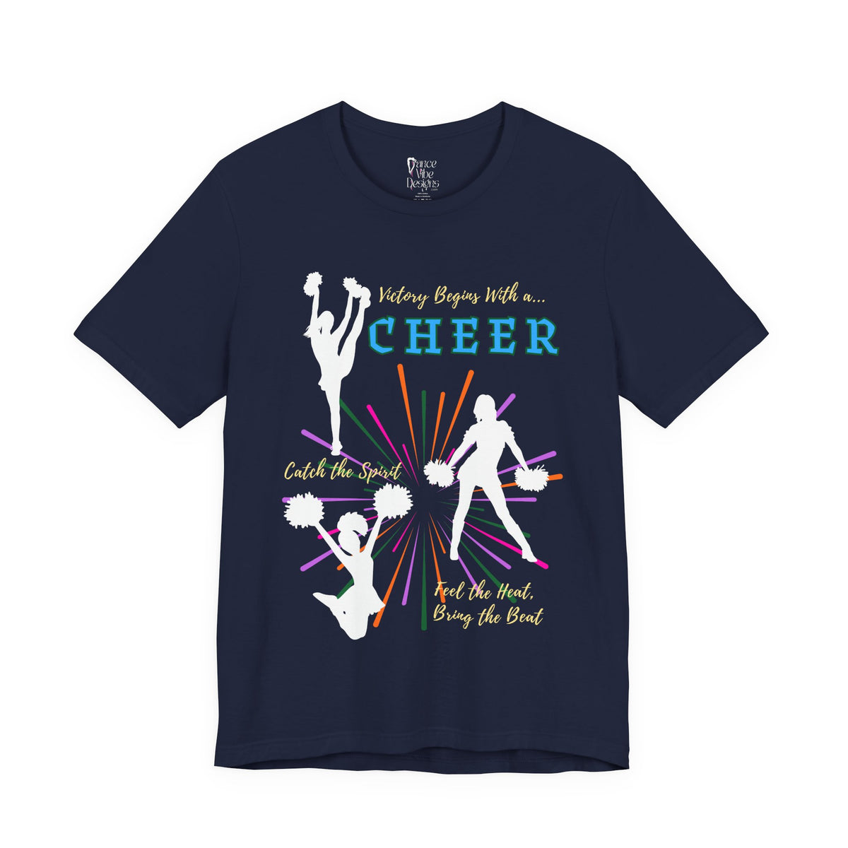 Adult Cheer Catch the Spirit Graphic T-Shirt