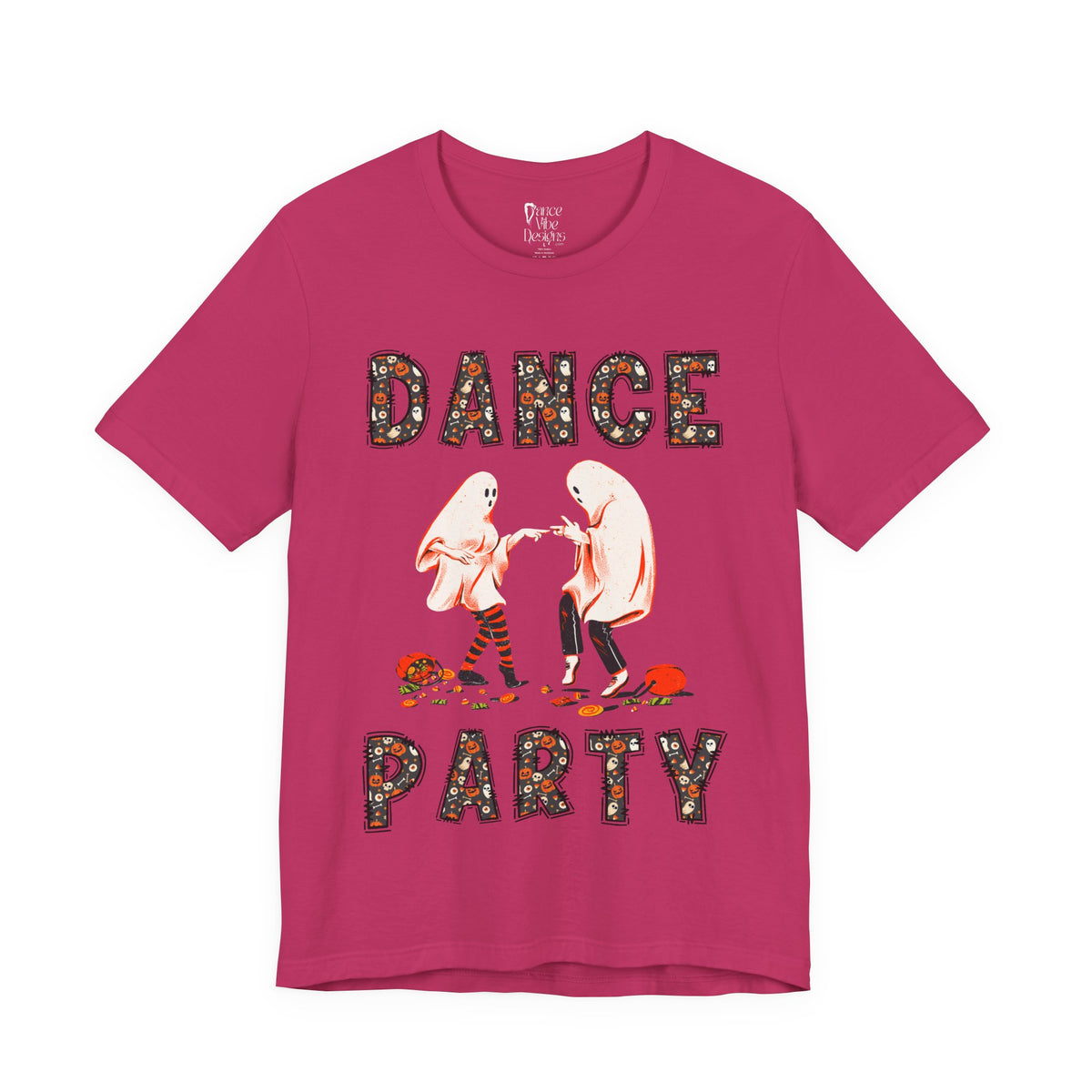 Adult Halloween Dance Party Graphic T-Shirt