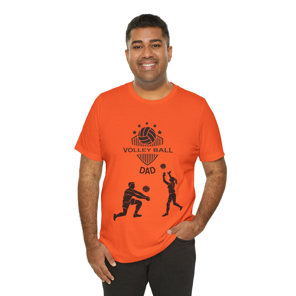 Adult Dad Volleyball Graphic T-Shirt