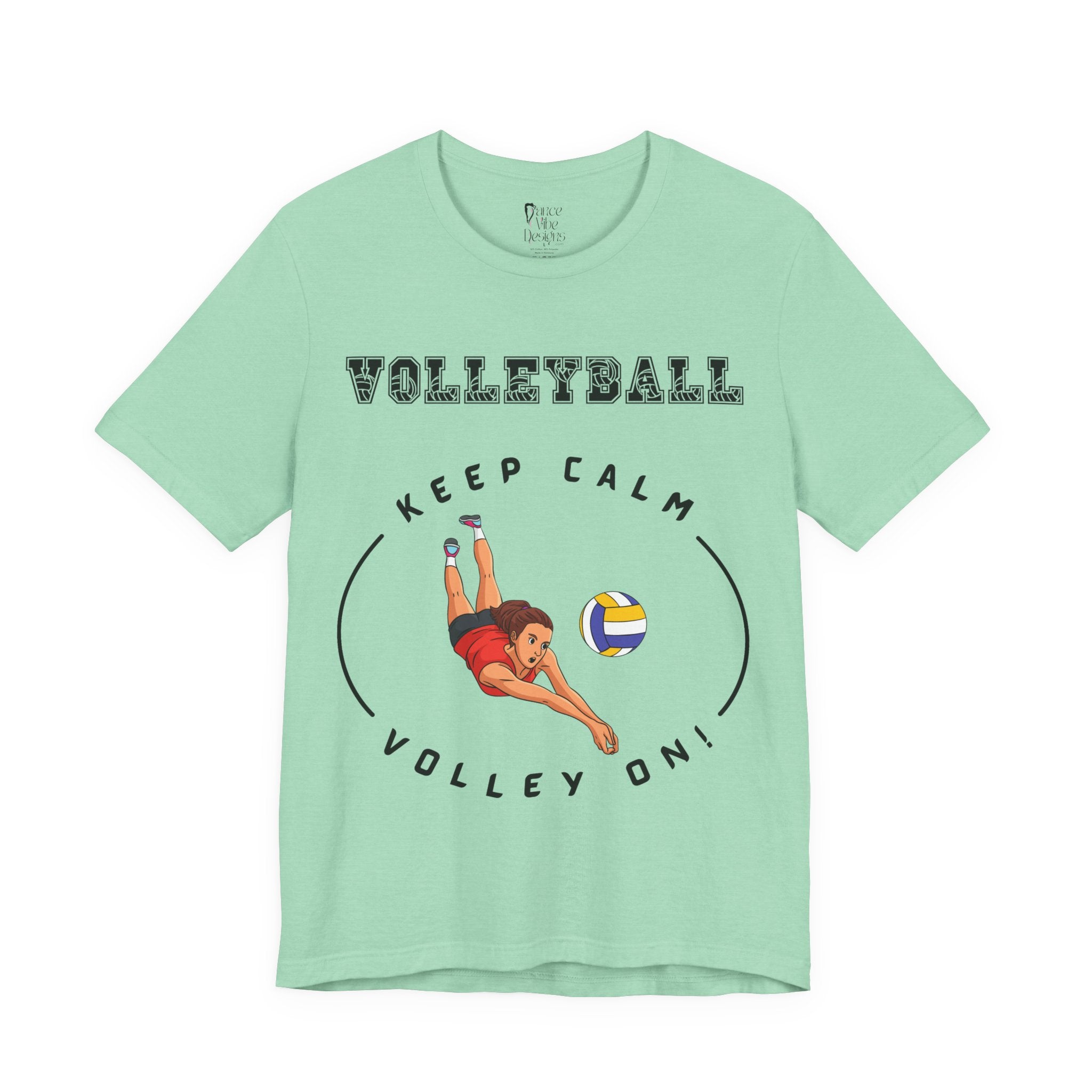 Adult Volleyball Female Graphic T-Shirt