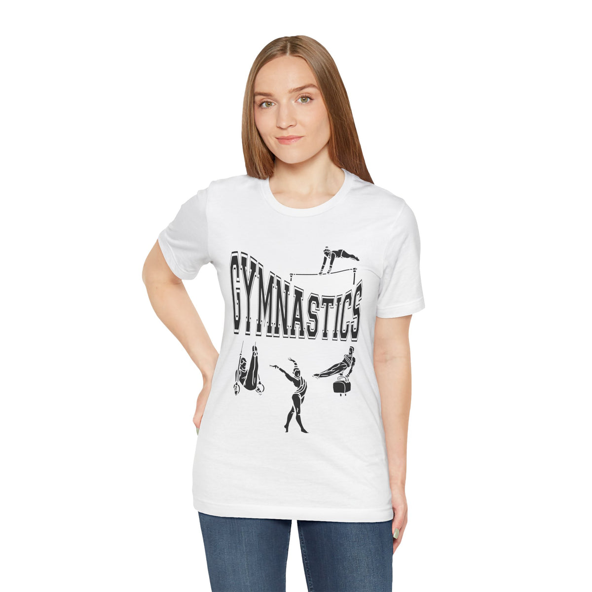 Adult Gymnastics Graphic T-Shirt