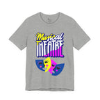 Adult Musical Theater Rainbow Mask Graphic T-Shirt