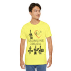 Adult Drumline Marching Band Graphic T-Shirt
