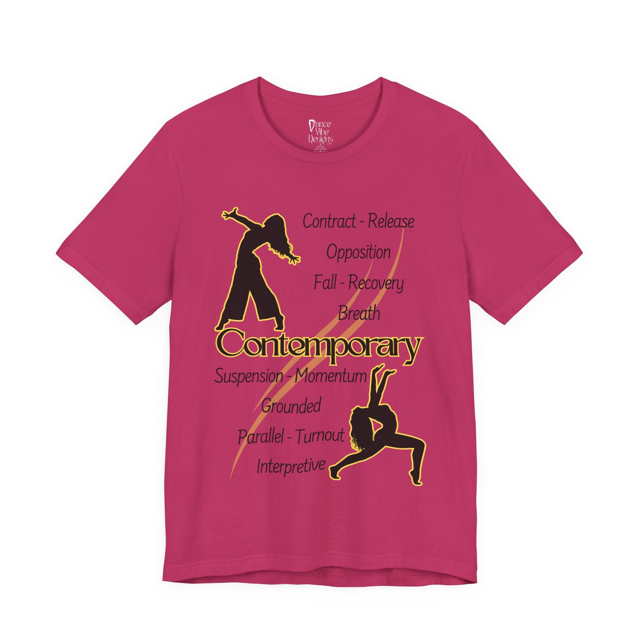 Adult Contemporary Modern Dancers Graphic T-Shirt