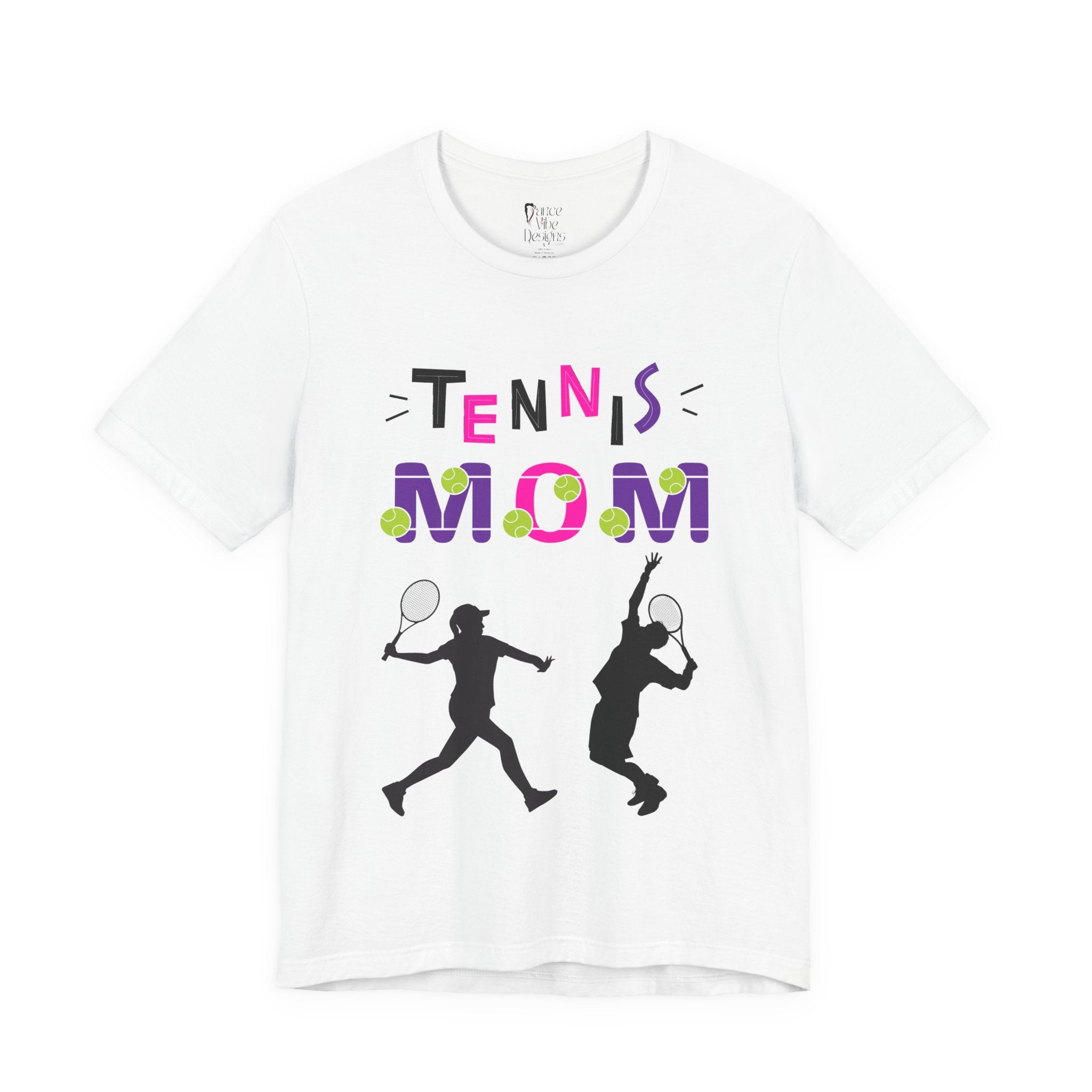 Adult Mom Tennis Graphic T-Shirt