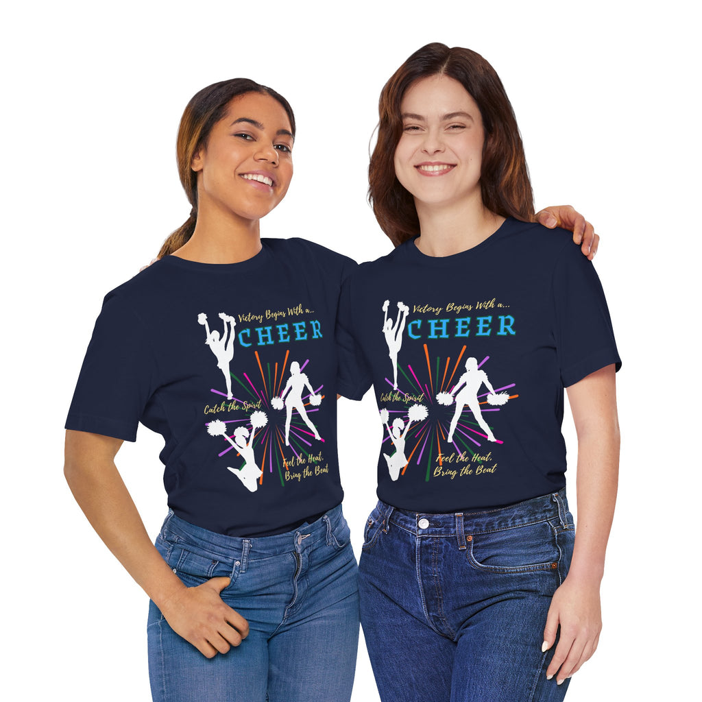 Adult Cheer Catch the Spirit Graphic T-Shirt