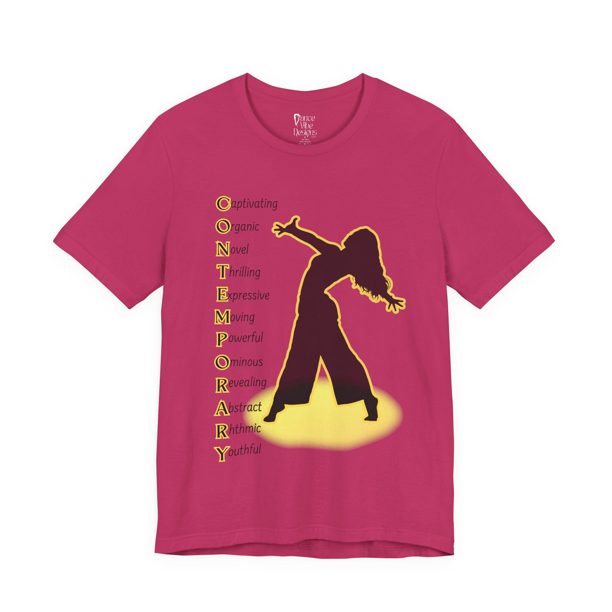 Adult Contemporary Modern Dance Spotlight Graphic T-Shirt