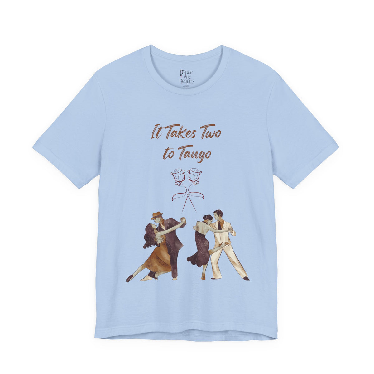 Adult Two to Tango Latin Ballroom Graphic T-Shirt