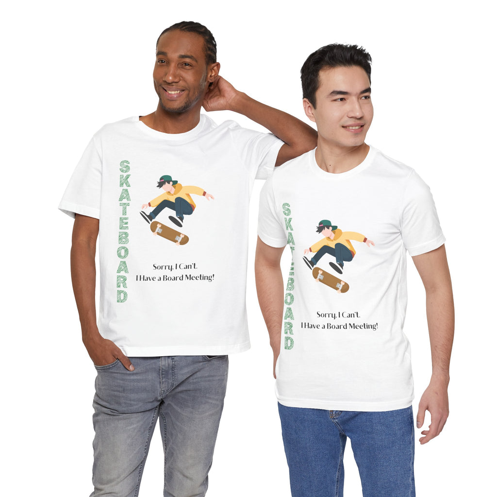 Adult Skateboard Male Graphic T-Shirt