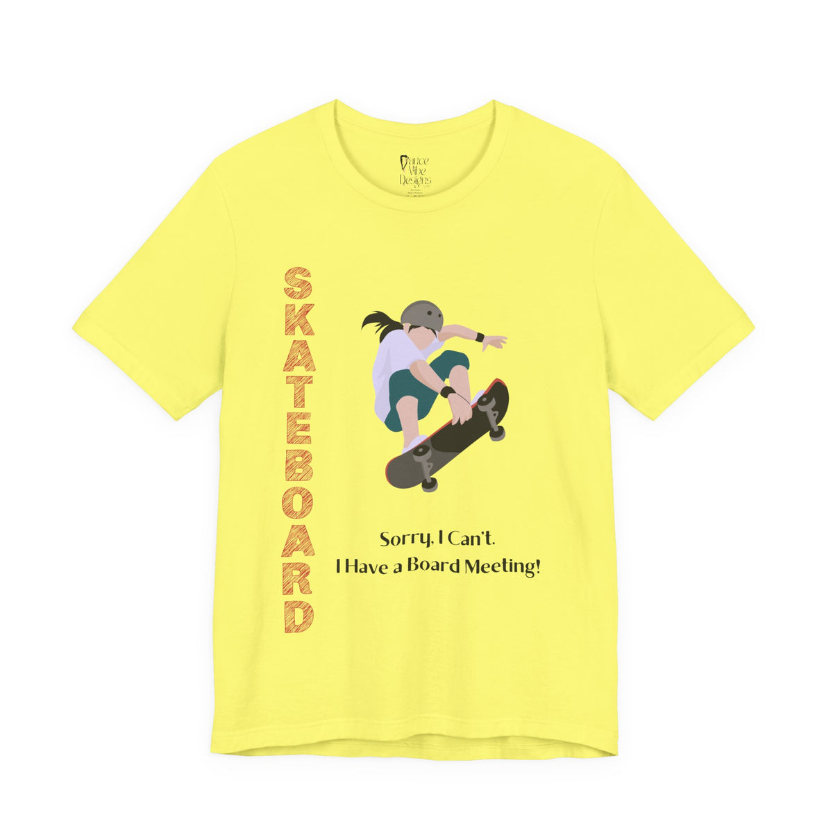 Adult Skateboard Female Graphic T-Shirt