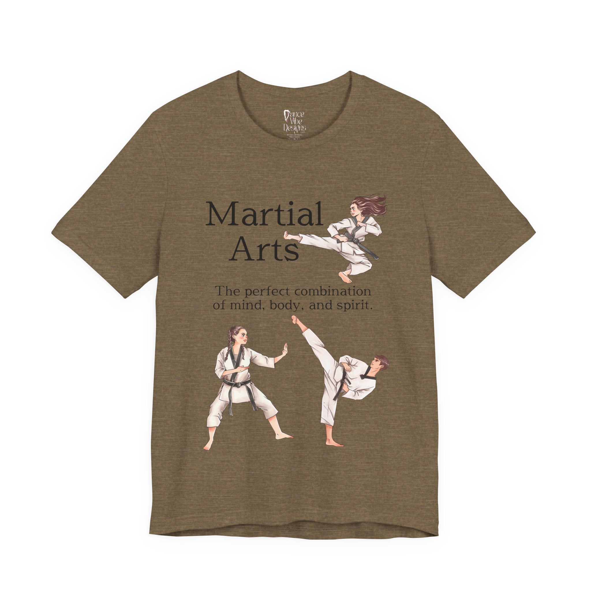Adult Martial Arts Graphic T-Shirt