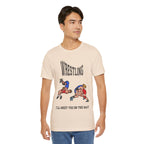 Adult Wrestling I'll Meet You On The Mat Graphic T-Shirt
