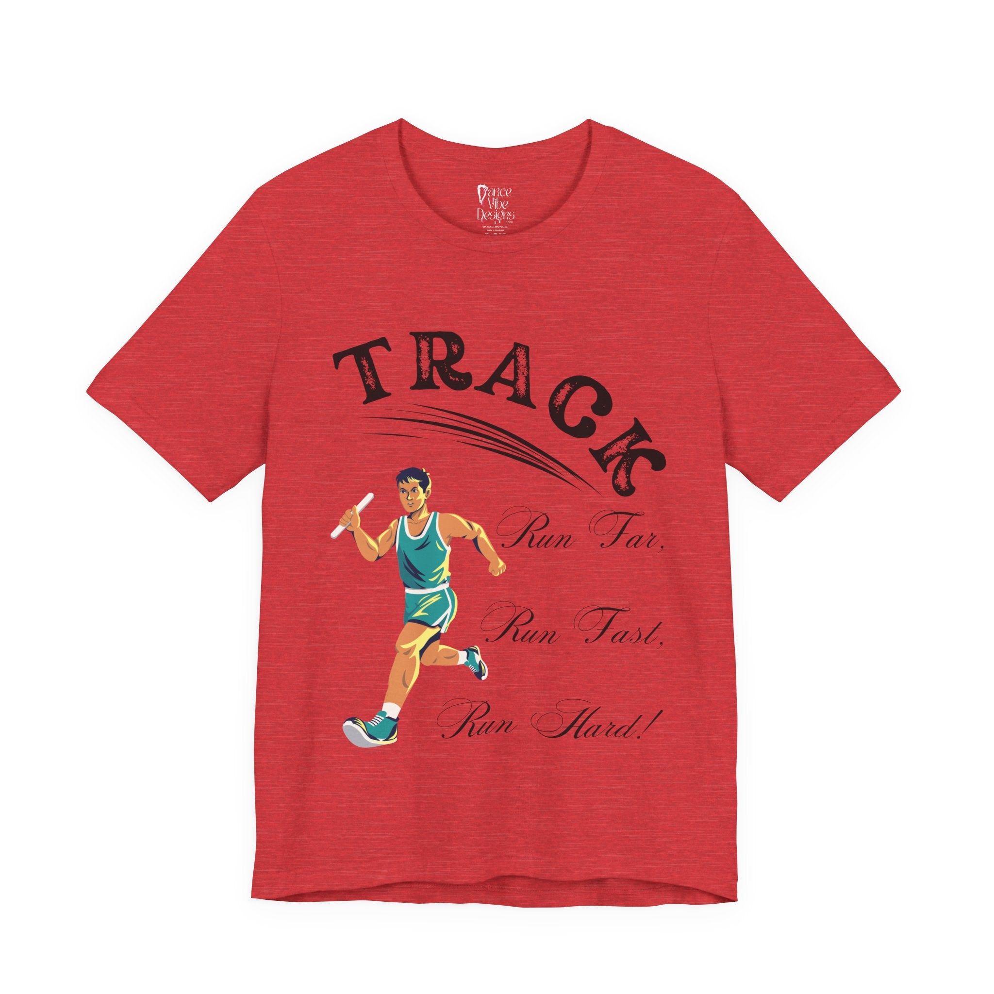 Adult Track Male Graphic T-Shirt