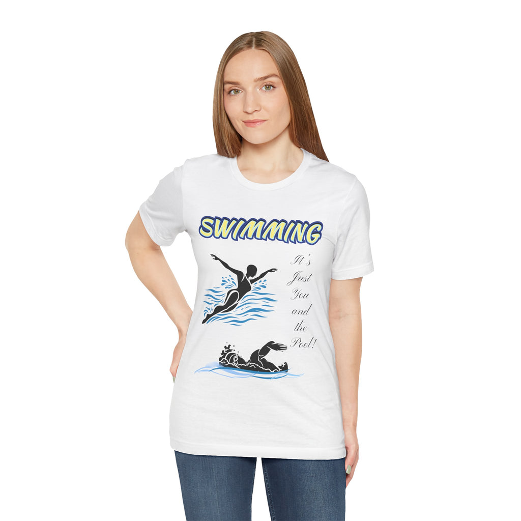 Adult Swim It's Just You and The Pool Graphic T-Shirt