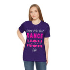 Adult Living My Best Dance Mom Life Graphic T-Shirt