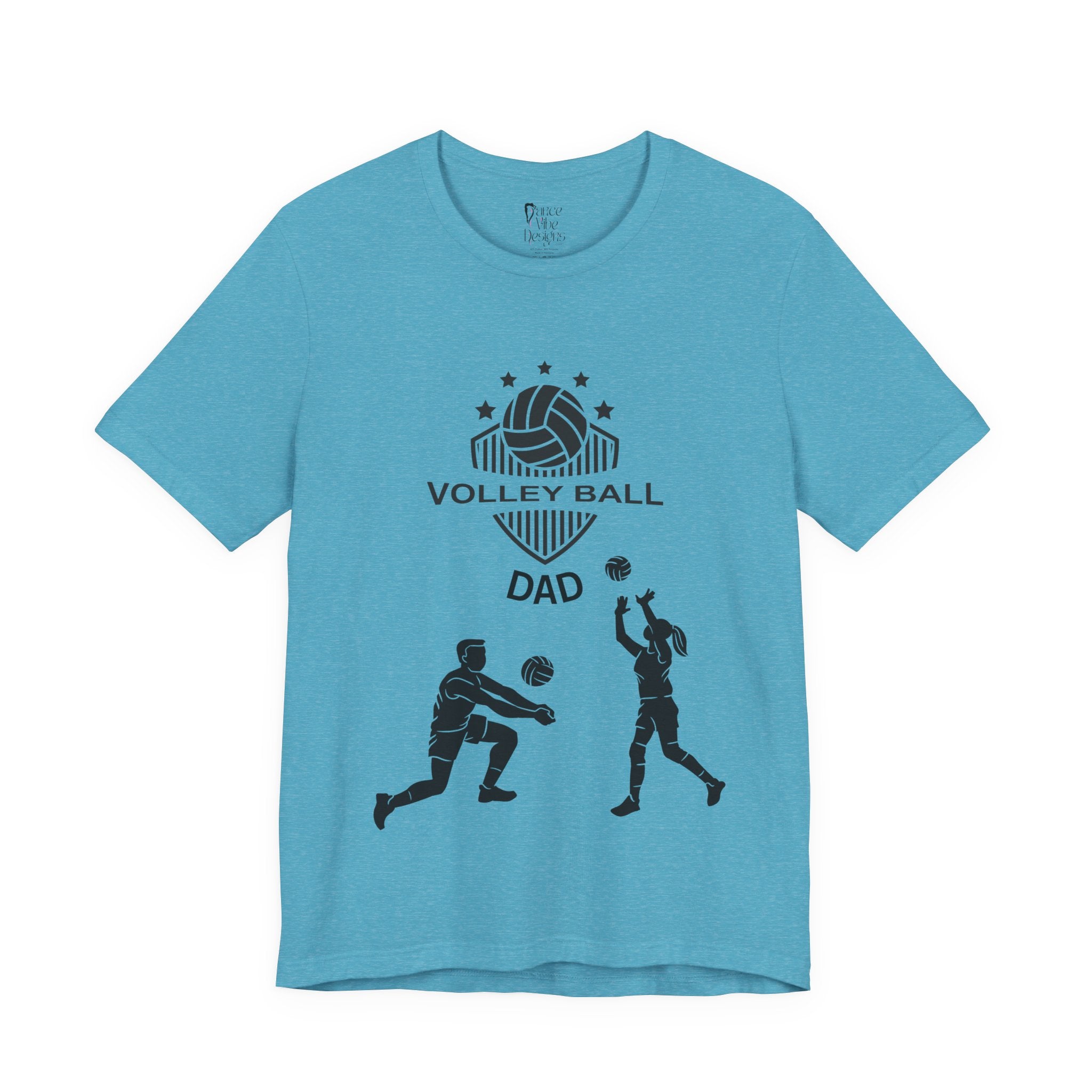 Adult Dad Volleyball Graphic T-Shirt