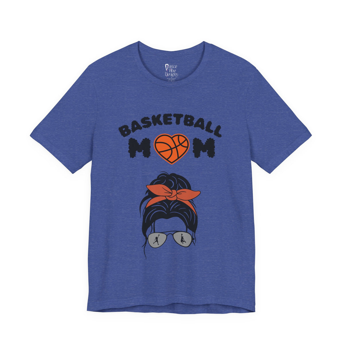 Adult Mom Basketball Graphic T-Shirt