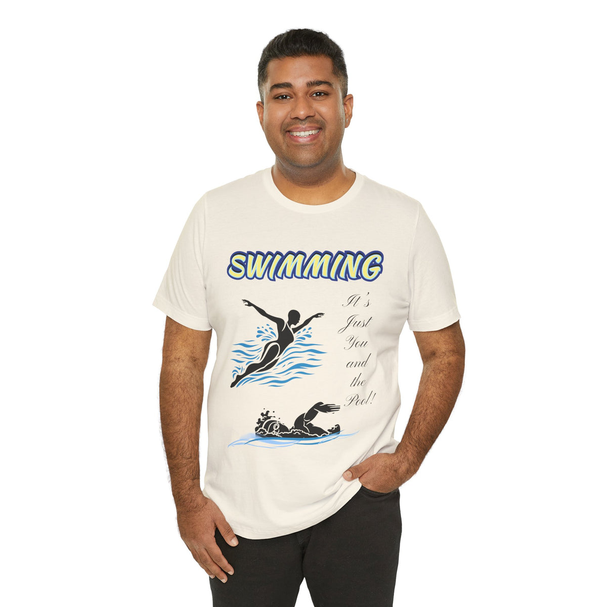 Adult Swim It's Just You and The Pool Graphic T-Shirt