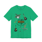 Adult Music A Universal Language Graphic T-Shirt