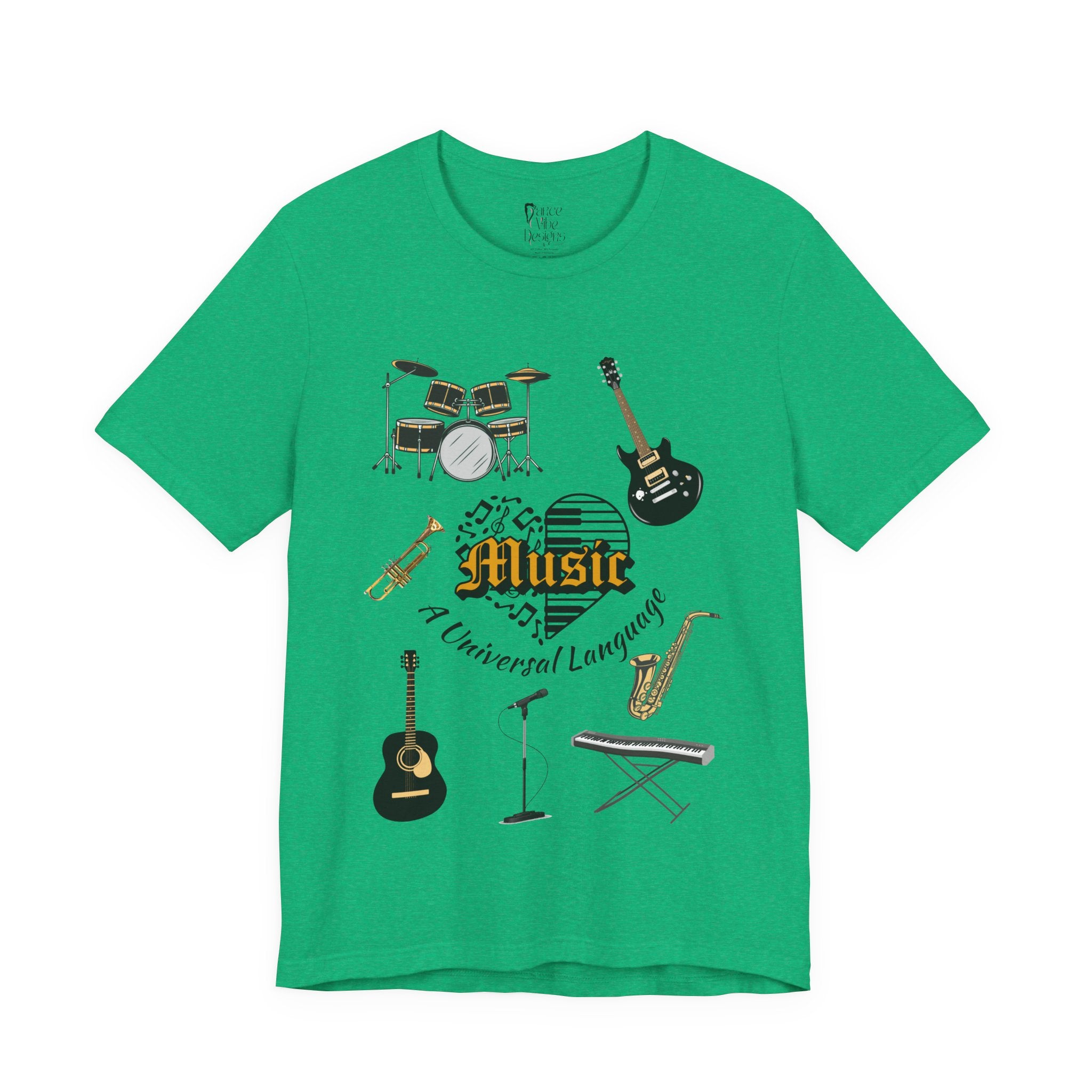 Adult Music A Universal Language Graphic T-Shirt