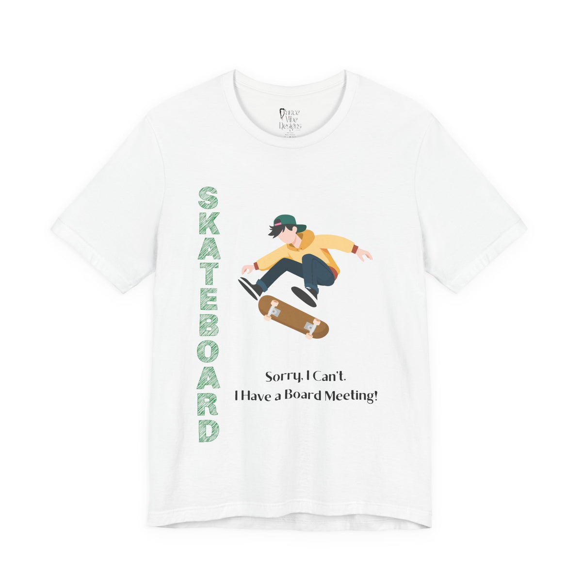 Adult Skateboard Male Graphic T-Shirt