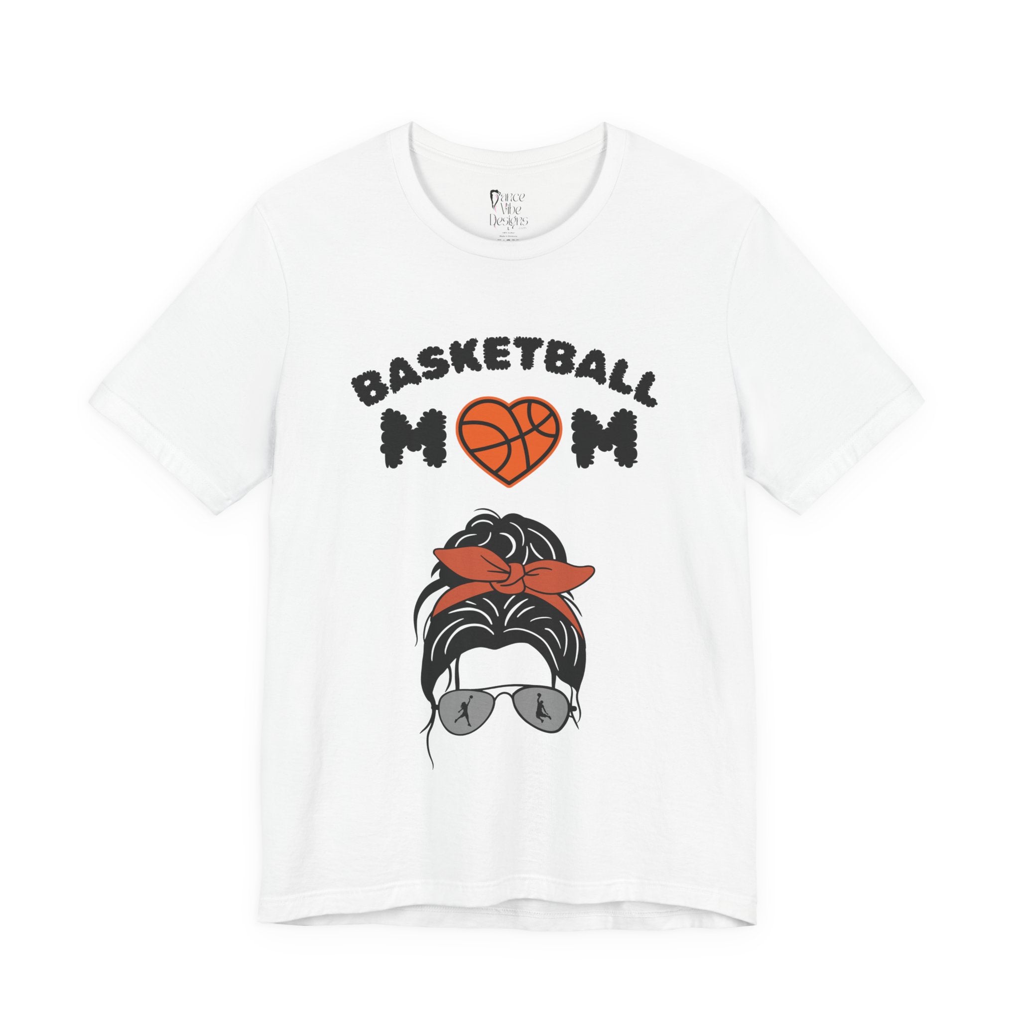 Adult Mom Basketball Graphic T-Shirt