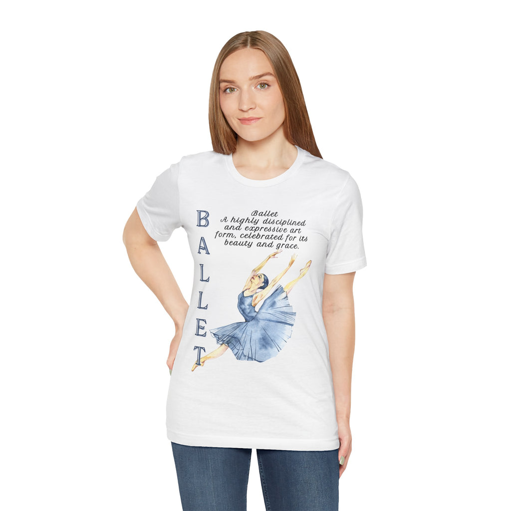 Adult Jete Ballet Pointe Dance Graphic T-Shirt