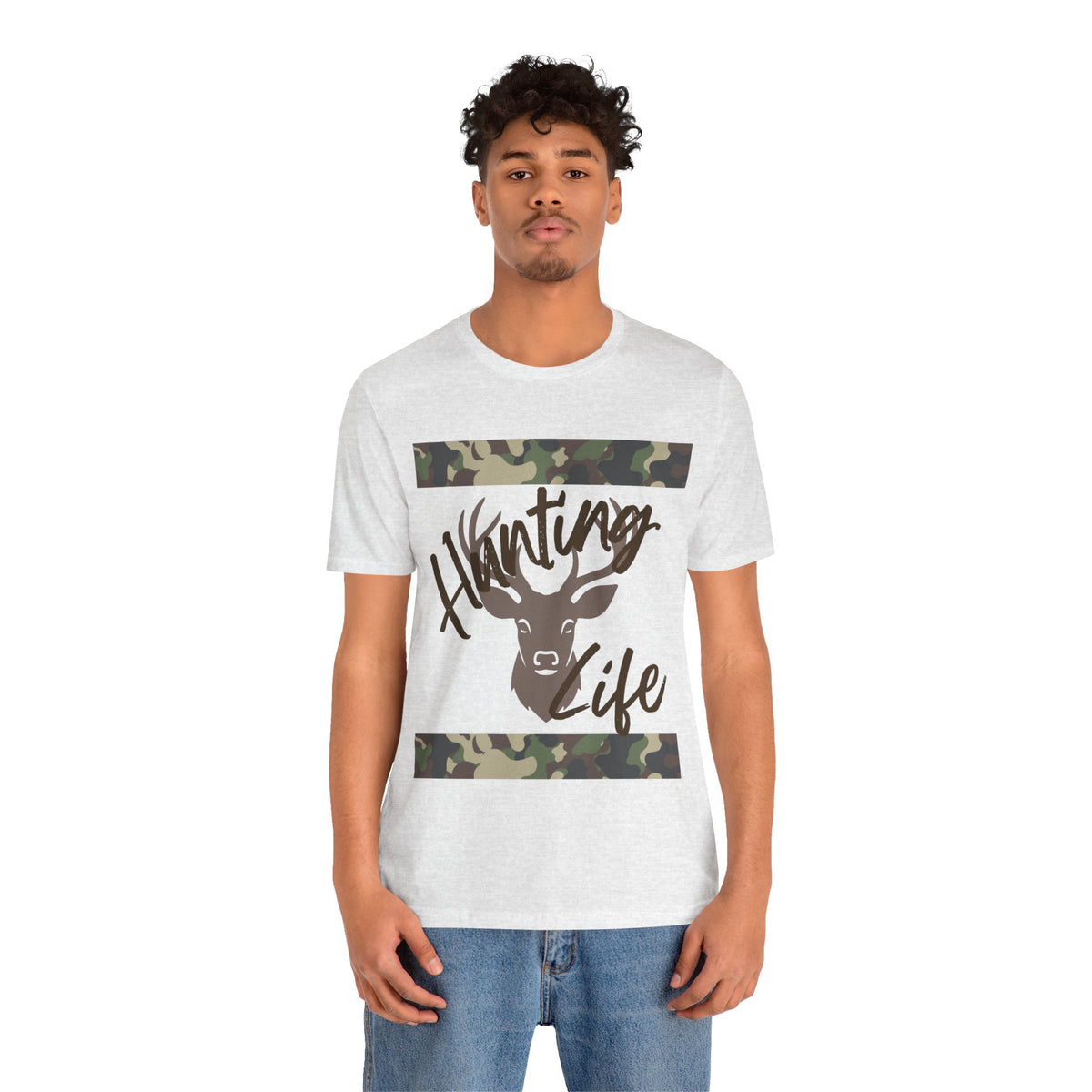 Adult Hunting Life Graphic T-Shirt