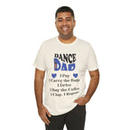 Adult Funny Dance Dad Checklist Graphic T-Shirt