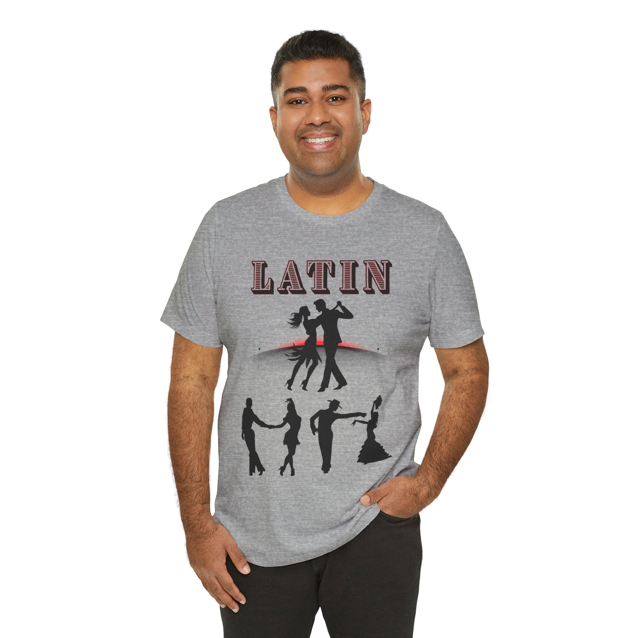 Adult Latin Ballroom Dance Couples Graphic T-Shirt
