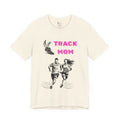Adult Mom Track Graphic T-Shirt