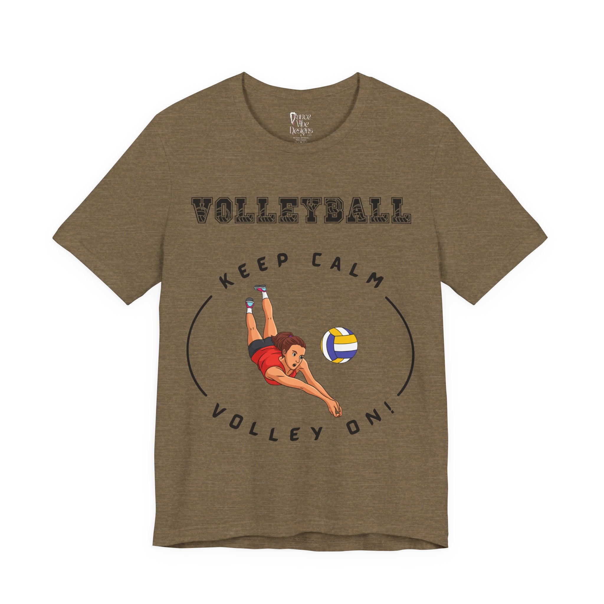 Adult Volleyball Female Graphic T-Shirt
