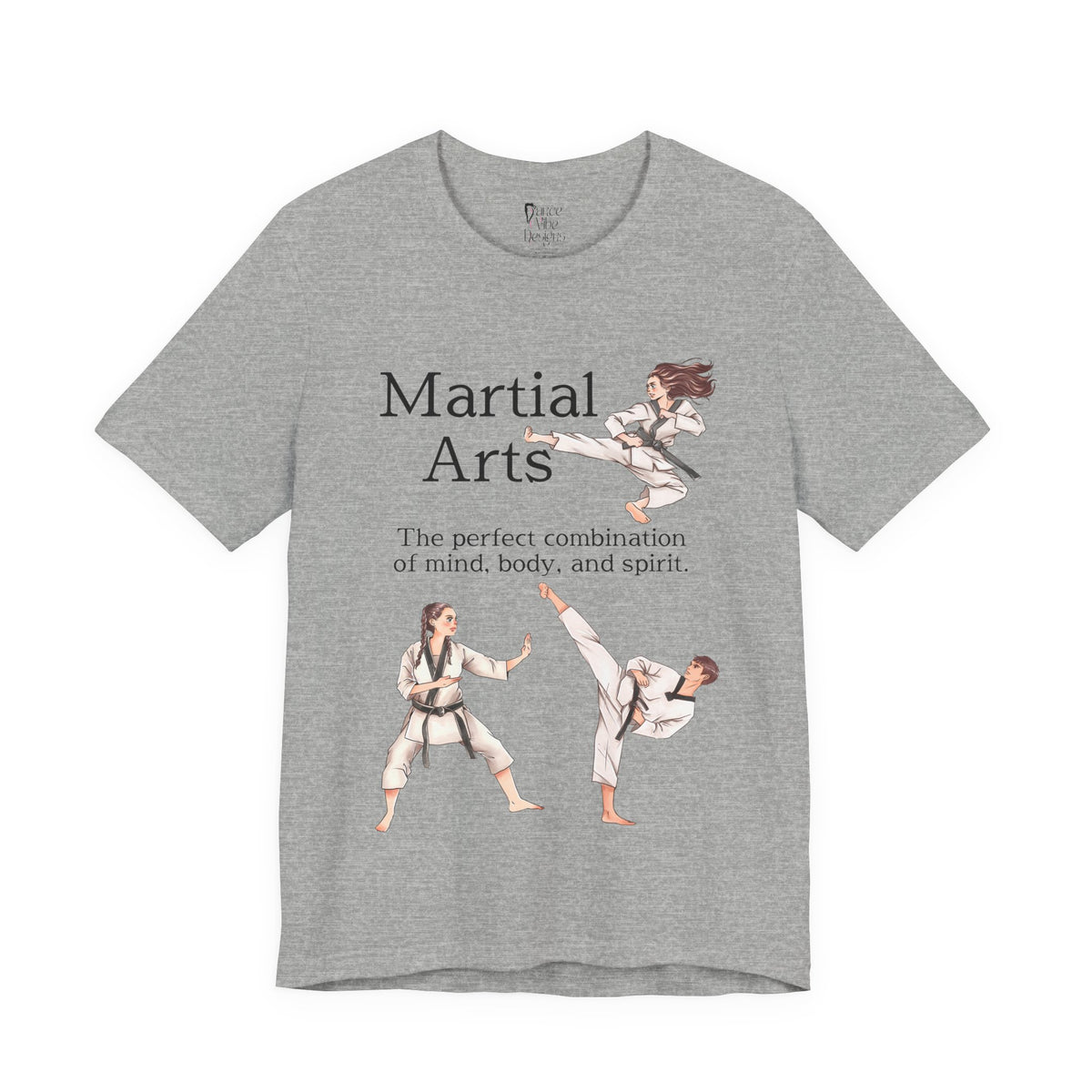 Adult Martial Arts Graphic T-Shirt