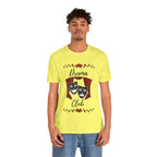 Adult Drama Club Masks Roses Graphic T-Shirt