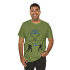 Adult Dad Field Hockey Graphic T-Shirt
