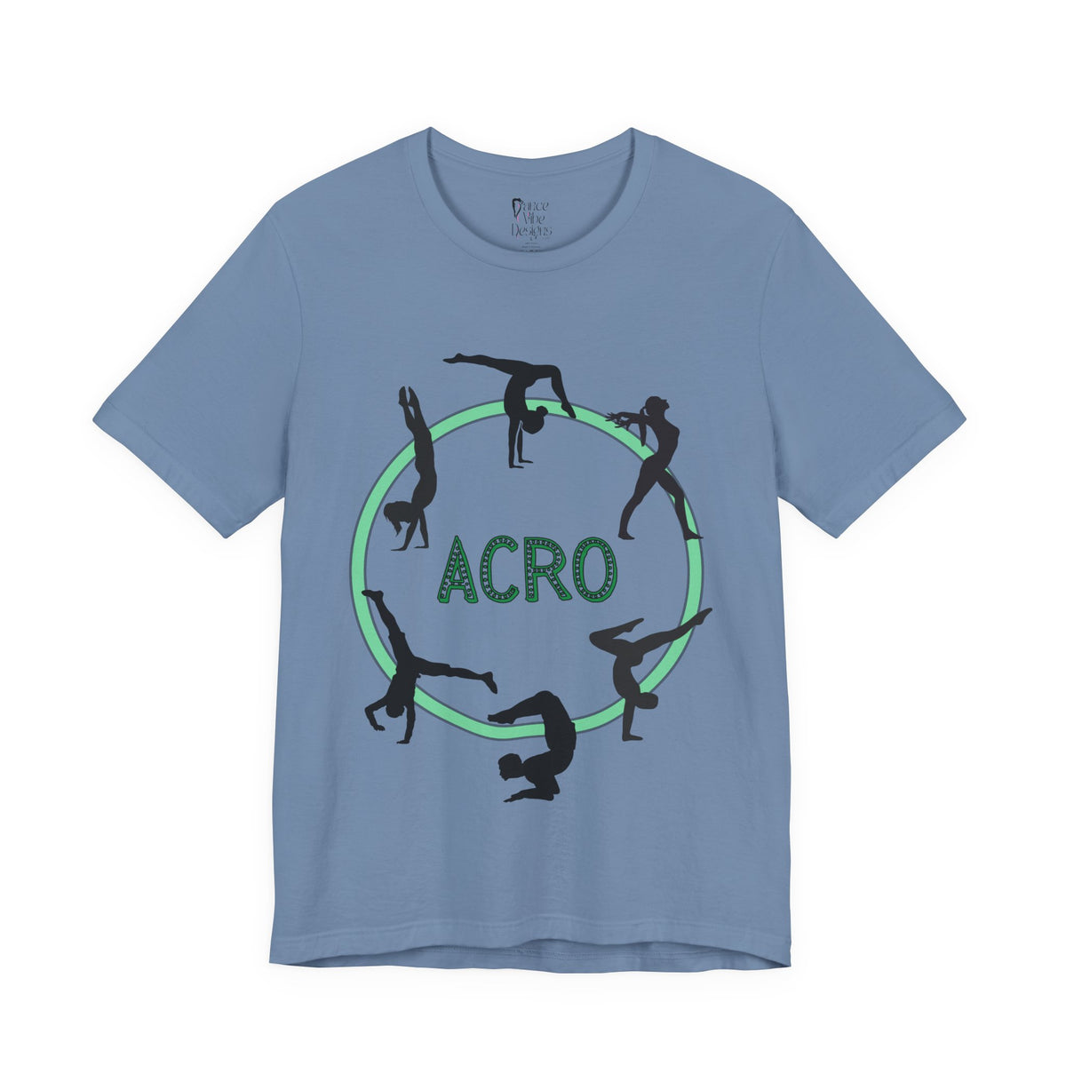 Adult Acro Gymnastics Graphic T-Shirt