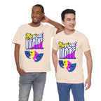 Adult Musical Theater Rainbow Mask Graphic T-Shirt