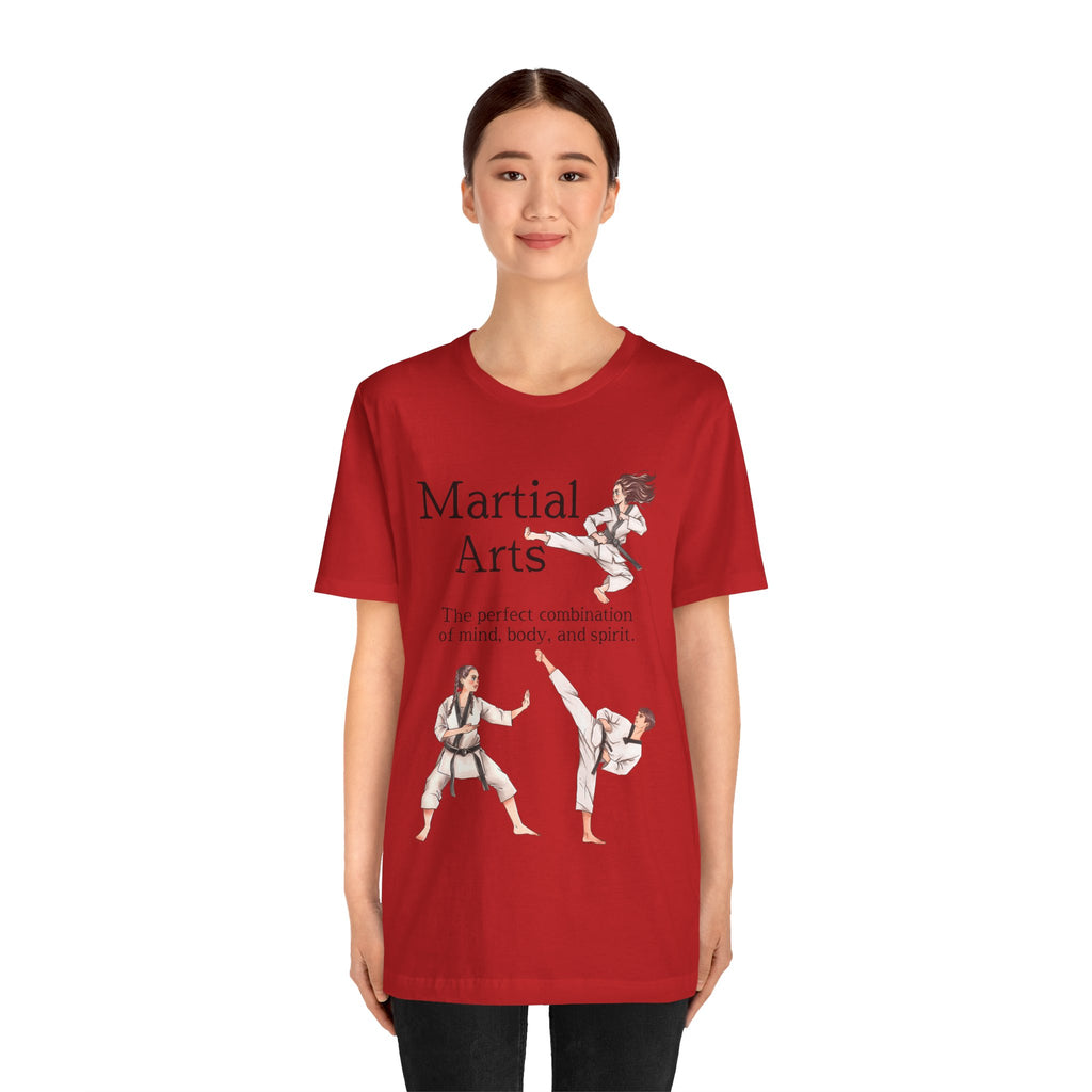 Adult Martial Arts Graphic T-Shirt