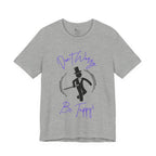 Adult Tuxedo Don't Worry Be Tappy Tap Dance Graphic T-Shirt