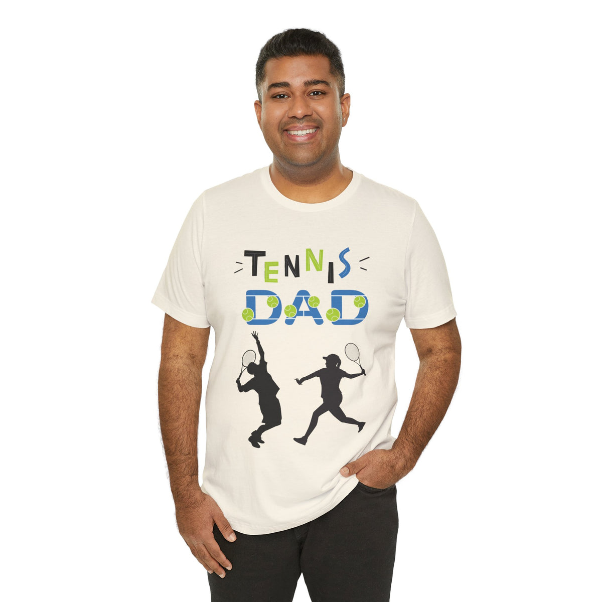 Adult Dad Tennis Graphic T-Shirt