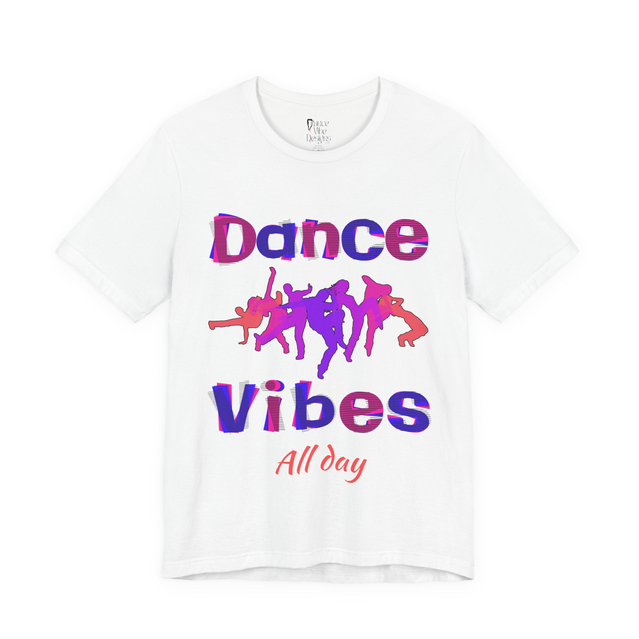 Adult Dance Vibes All Day Graphic T-Shirt