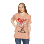 Adult Mom Baseball Graphic T-Shirt